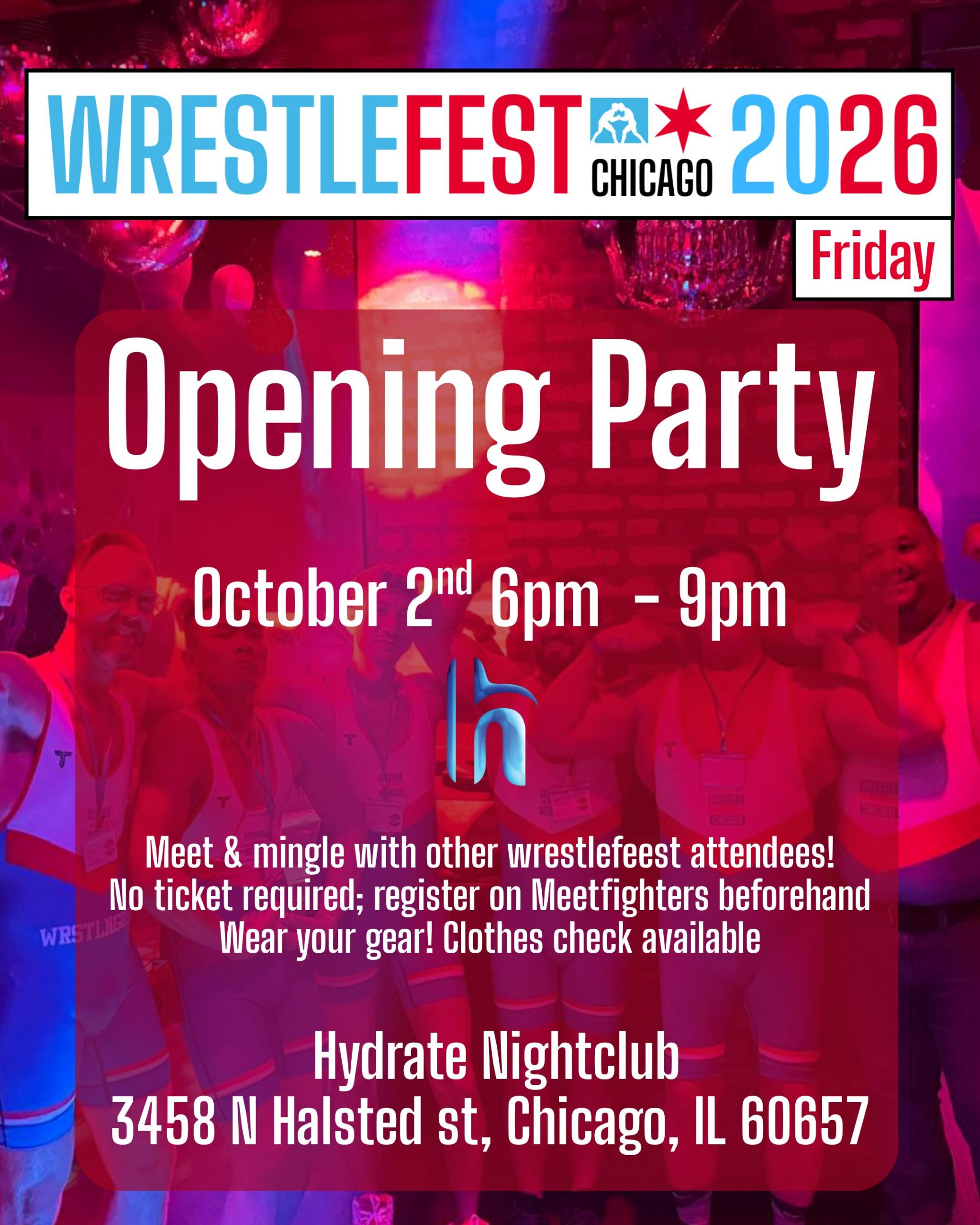 Opening Party poster art